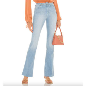 L'agence 27 Light Wash Ruth High Rise Straight Hilton Denim Jeans